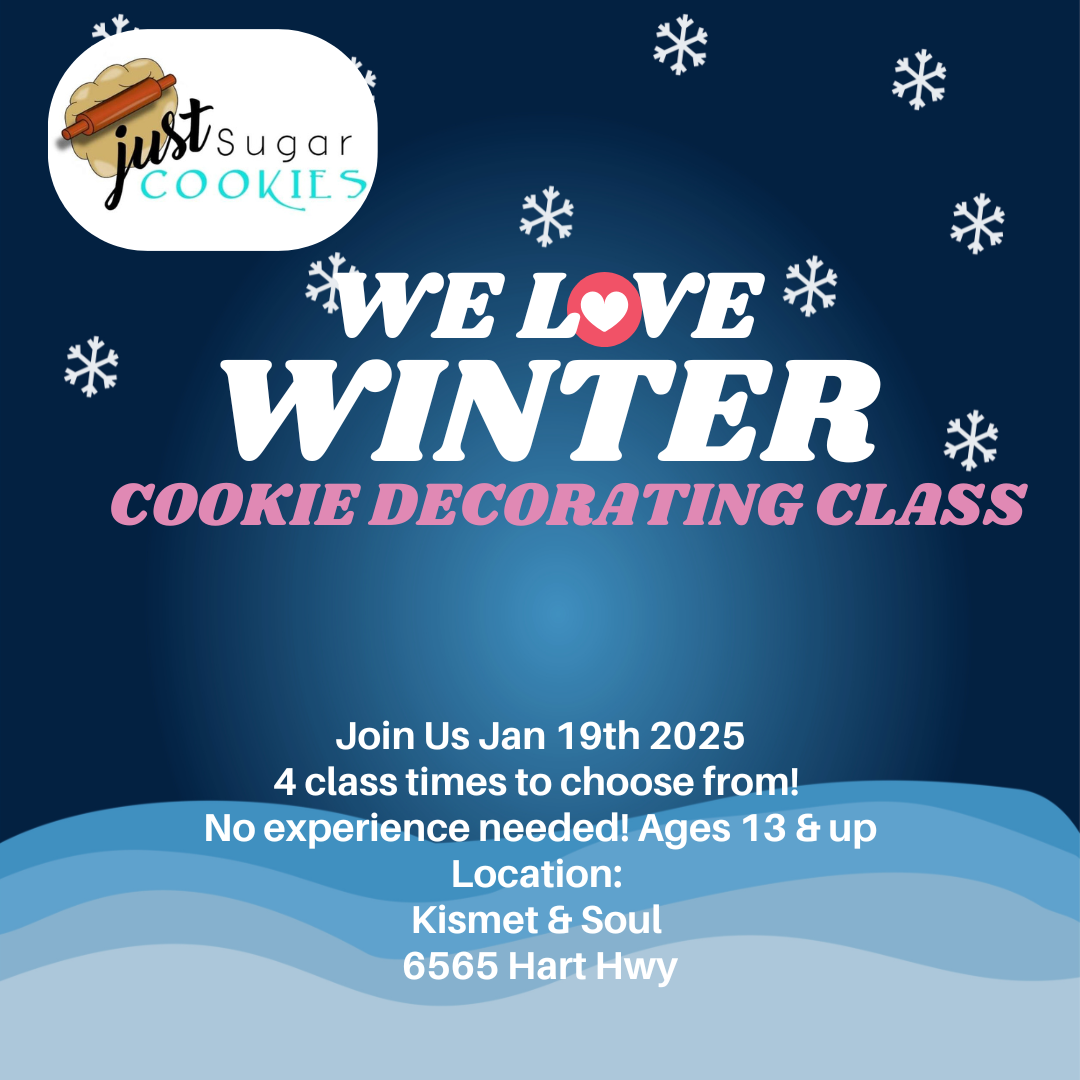 January 19th Adults Cookie Decorating Class!