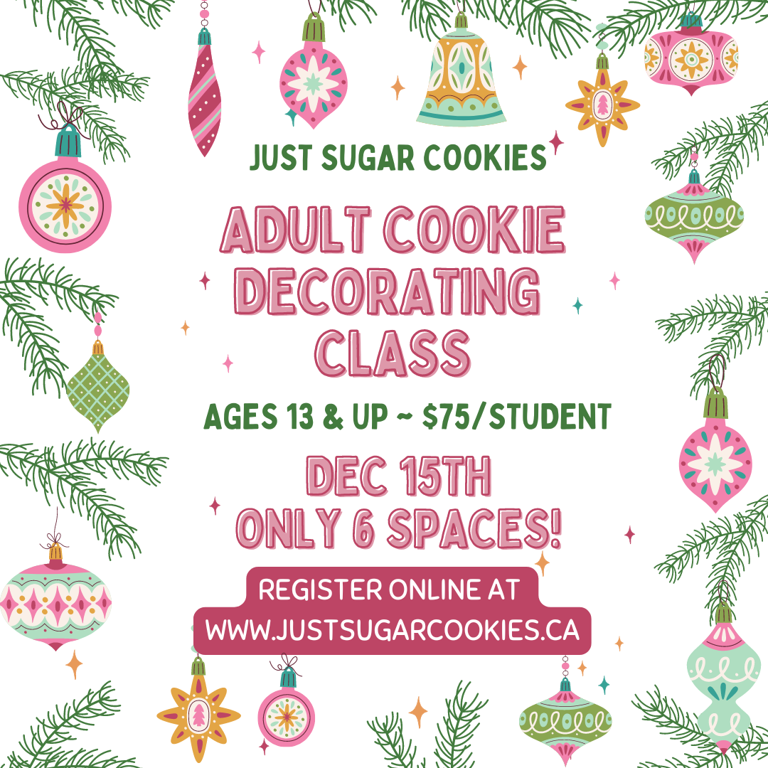 December 15th Adults Cookie Decorating Class