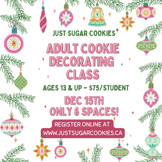 December 15th Adults Cookie Decorating Class